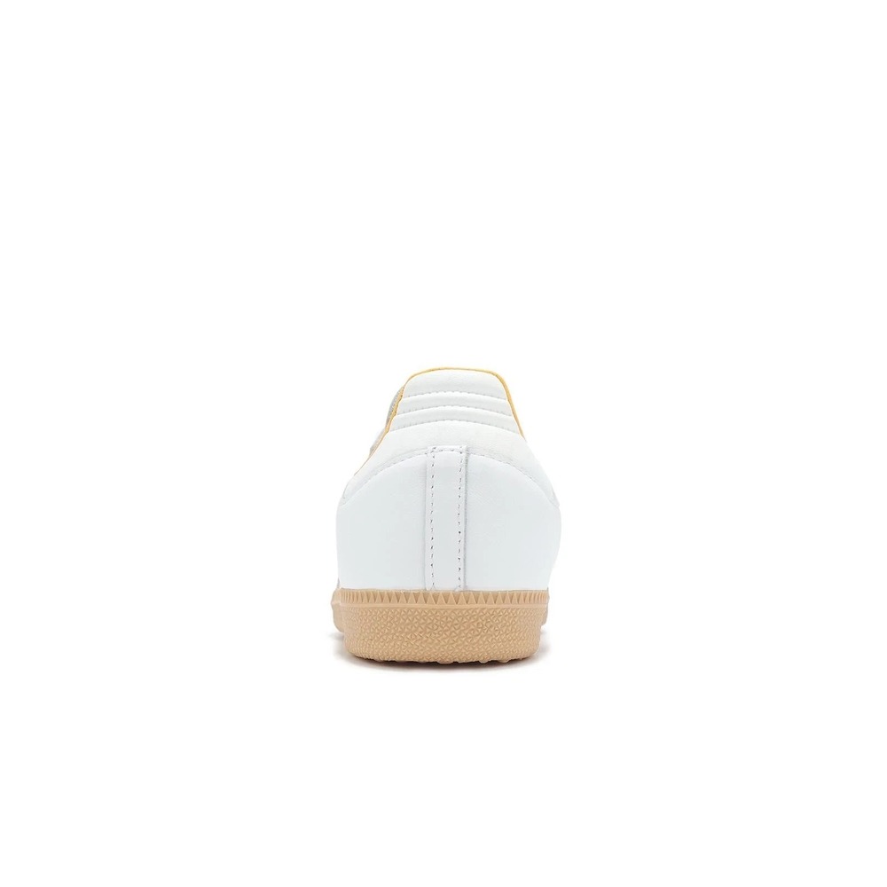 adidas Originals Samba OG Mens Size 10 White Crew Yellow Gum Casual Shoes ID1479 - Picture 4 of 5
